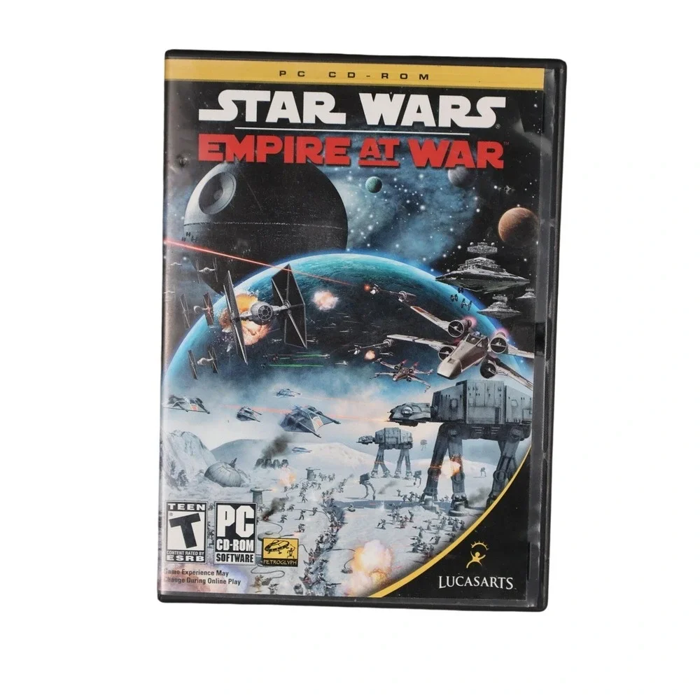 Star Wars Empire at War Forces of Corruption PC Game 2006 LucasArts RTS Big Box‎